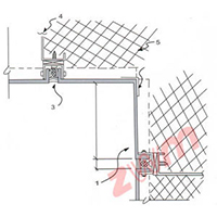 Construcción de Esquina de Pared Interna